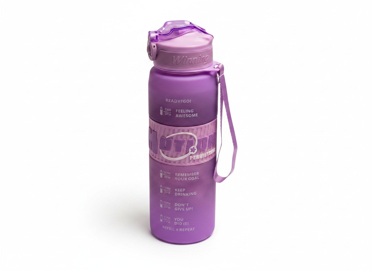 Winning Motion Motivational Sipper with Time Marker 800 ML