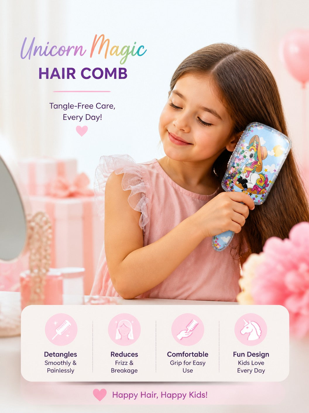 STAR DUST HAIR BRUSH